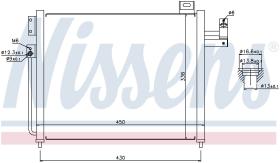 Nissens 94760 - CONDENSADOR MAZDA PREMACY(CP)(99-)2