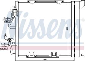 Nissens 94768 - CONDE OPEL ASTRA H 1.7/1.9 CDTI (04>)