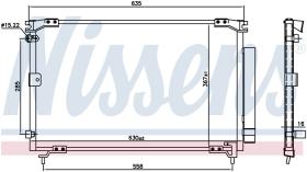 Nissens 94769 - CONDENSADOR TOYOTA IPSUM (CXM10.SXM