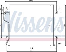 Nissens 94773 - CONDE JEEP CHEROKEE 2.5CRD/2.8CRD/2.4I/3.7I (3/01>)