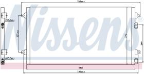 Nissens 94783 - CONDENSADOR LANCIA THESIS(841)(02-)