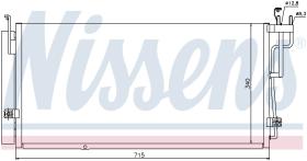 Nissens 94823 - CONDENSADOR KIA AMANTI(03-)3.8 I V6