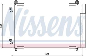 Nissens 94837 - CONDE PEUGEOT 206 1.6HDI 110C.V. (03-02>)