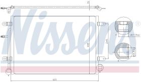 Nissens 94851 - CONDE AUDI A4 II (01-03>) SEAT EXEO