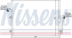 Nissens 94859 - CONDENSADOR SSANG YONG KYRON(05-)2.