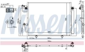 Nissens 94864 - CONDE MITSUBISHI MONTERO 2.5TD/3.2DID/3.5 V6 (00>)