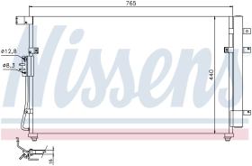 Nissens 94868 - CONDENSADOR KIA CARNIVAL II(VQ)(06-