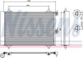 Nissens 94870 - CONDE CITROEN XSARA PICASSO (01>)BERLINGO 1.6HDI (02>)