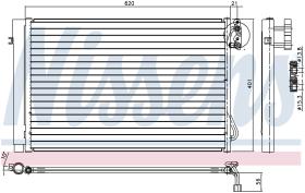 Nissens 94872 - CONDENSADOR ALPINA B3(E90-E91-E92-E
