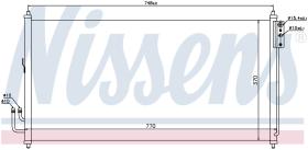 Nissens 94907 - CONDENSADOR NISSAN MURANO(Z50)(04-)