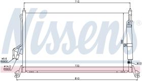 Nissens 94930 - CONDENSADOR INFINITI FX 45