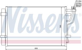 Nissens 94981 - CONDENSADOR KIA CEE'D(ED)(07-)2.0 I