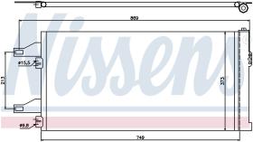 Nissens 94985 - CONDE CITROEN JUMPER II/ BOXER II/DUCATO III (+AC TRAS.)