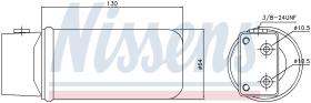 Nissens 95043 - FILTRO A/C HONDA CIVIC  VI(EJ.EK.EM