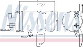 Nissens 95049 - FILTRO A/C SAAB 9000(93-)2.0 I 16V