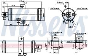 Nissens 95060 - FDESH PEUGEOT 605/CITROEN XM