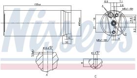 Nissens 95063 - FILTRO A/C TOYOTA CELICA(T20#)(93-)