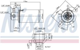 Nissens 95078 - FDESH MB W202/S202/W208 CLK/A208