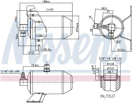 Nissens 95104 - FILTRO A/C CITROEN XSARA(N0.N1.N2)(