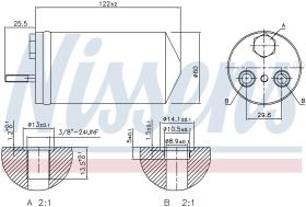 Nissens 95138 - FDESH DAEWOO MATIZ 0.8 (7/98>)