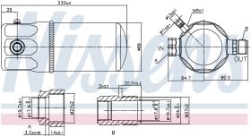 Nissens 95165 - FILTRO A/C VOLVO 960(964.965)(90-)2