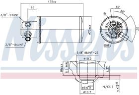 Nissens 95230 - FDESH MB SPRINTER OM 901/902/903 (95-) VW LT (95-)