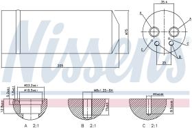 Nissens 95314 - FDESH AUDI A4 II (00>)VW PASSAT (00>)SKODA SUPERB (02>)