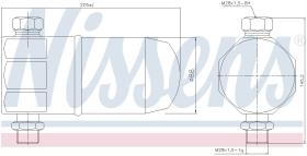 Nissens 95324 - FDESH AUDI A4 (96>)80/90 (91>) VW PASSAT (96>)