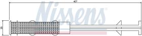 Nissens 95327 - FDESH BMW S5 (E60/E61) S7 (E65/E66)