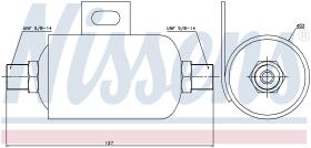 Nissens 95343 - FILTRO A/C DAF 95 XF(97-)380