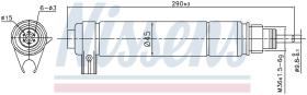 Nissens 95346 - FDESH CITROEN XSARA (00>) PEUGEOT 406 (99>) 307 (00>)