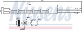 Nissens 95358 - FDESH MB VITO (05>) VIANO(10>) VW PASSAT (05>)