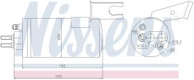 Nissens 95368 - FILTRO A/C CHRYSLER PT CRUISER(PT.P
