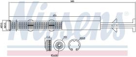 Nissens 95403 - FDESH OPEL ASTRA G/ZAFIRA A (KOMO)