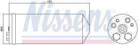 Nissens 95430 - FILTRO A/C MAZDA 323F(BA)(94-)1.5 I