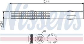 Nissens 95457 - FDESH OPEL INSIGNIA (8/08>)