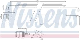 Nissens 95465 - FDESH MB W204/W212/AUDI A8