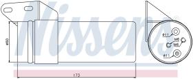 Nissens 95476 - FILTRO A/C DACIA LOGAN I(04-)1.0 I