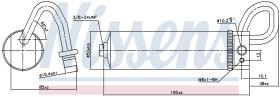 Nissens 95496 - FILTRO A/C NISSAN QASHQAI(J10)(07-)