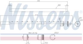 Nissens 95580 - FILTRO A/C MERCEDES C-CLASS W 204(0