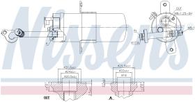 Nissens 95592 - FILTRO A/C VOLVO FH II(12-)380 HP