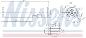 Nissens 95601 - FILTRO A/C HYUNDAI TUCSON(JM)(04-)2