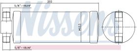 Nissens 95626 - FILTRO A/C DAF F 65(93-)180