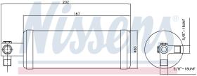 Nissens 95980 - FILTRO A/C PORSCHE 911 (964)(88-93)