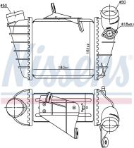 Nissens 961200 - INTERCOOLER SKODA FABIA I(6Y)(99-)1