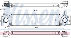 Nissens 961234 - INTERCOOLER FORD MONDEO V(CNG)(14-)