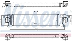 Nissens 961236 - INTERCOOLER FORD GALAXY IV(CDR)(15-