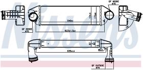 Nissens 96128 - INTERCOOLER BMW X3 E83(04-)X3 3.0SD