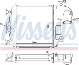 Nissens 961424 - INTER TOYOTA HILUX VII 2.5TD/3.0 TD (7/05>)