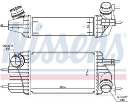 Nissens 961433 - INTER NISSAN NV200 EVALIA/JUKE/PULSAR 1.5DCI (10-)